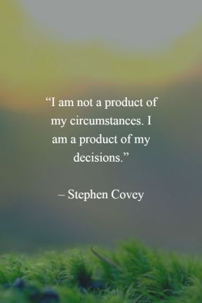 productofmydecisions